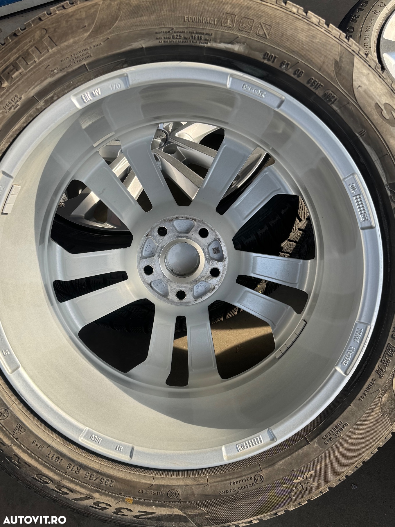 Vând jante Mercedes EQS SUV pe 19” cu anvelope de iarnă - 6