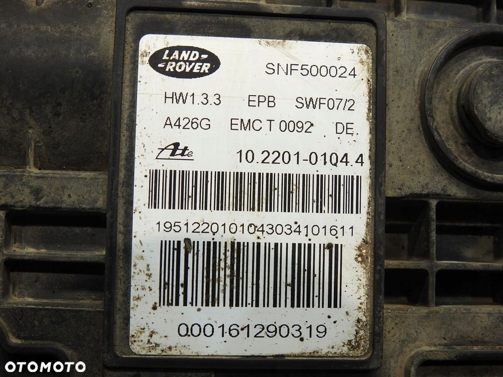 HAMULEC RĘCZNY ELEKTRYCZNY LAND ROVER DISCOVERY III 2.7 V6 SNF500024 - 8