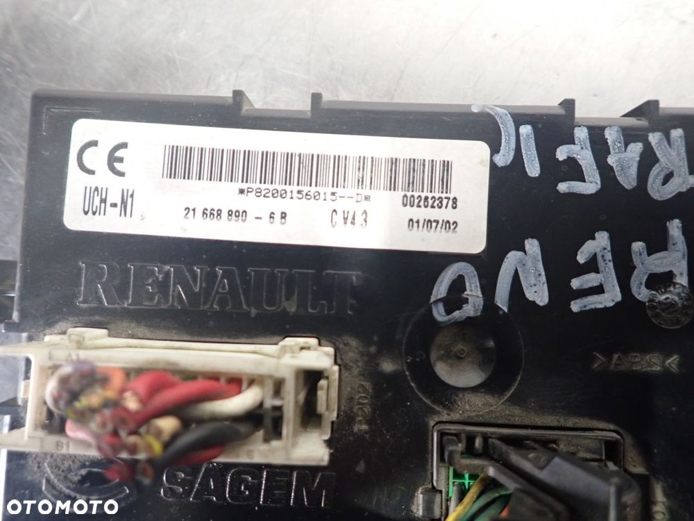 MODUŁ ECU RENAULT TRAFIC II 8200156015 - 2