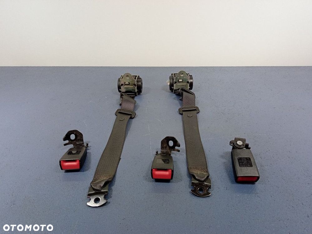 OPEL CORSA D 3D KANAPA TYLNA TYŁ PASY KOMPLET - 6