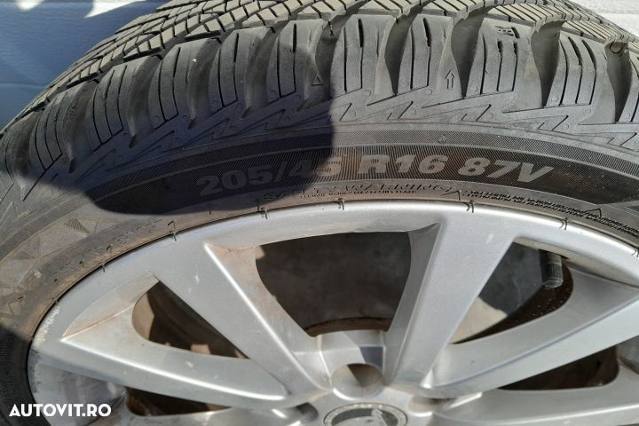 Jante aliaj 16 - set 205/45 R16 Skoda Fabia 5J [2007 - 2010] Combi wa - 1