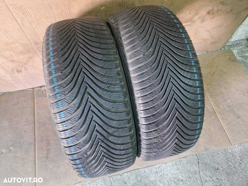 2 Michelin R17 215/55 Anvelope de iarnă DOT1917 - 3