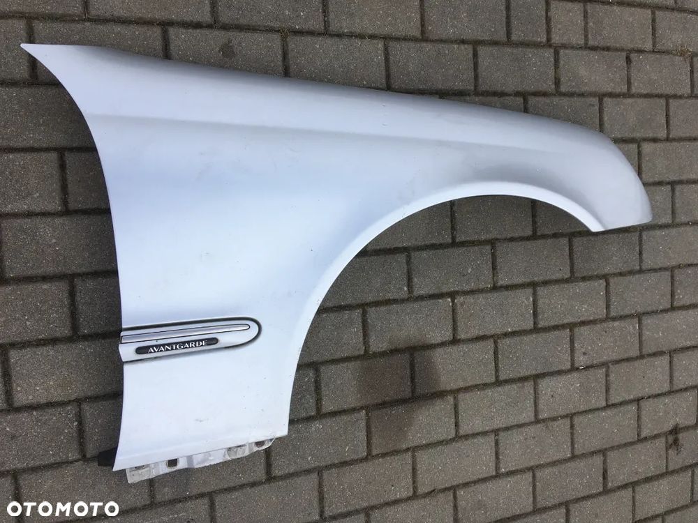 MERCEDES W203 744 LIFT AVANGARDE PRZÓD KOMPLETNY ZDERZAK MASKA BŁOTNIK XENON - 6