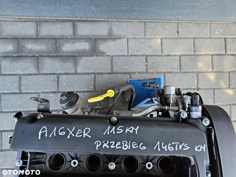 SILNIK SŁUPEK OPEL ASTRA H J INSIGNIA A ZAFIRA B C MOKKA 1.6 A16XER 146000KM NIEMCY!!! - 14