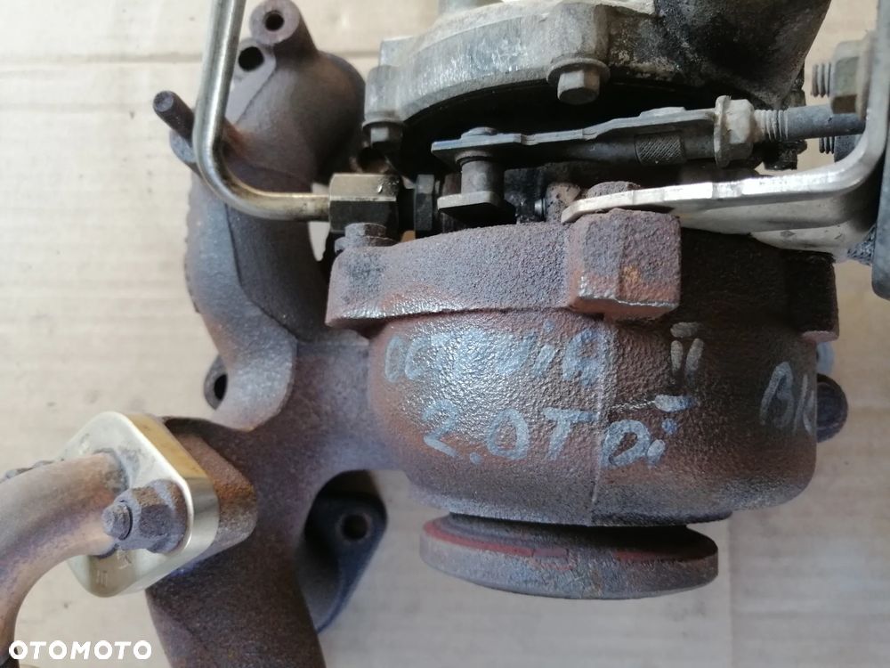 Skoda Octavia II 2.0 TDi turbosprężarka GT1749VA 03G253010J - 14