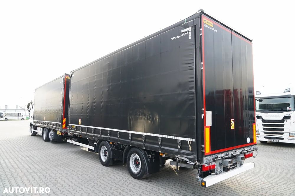 MAN TGX 26.480 / COMBINAȚIE TANDEM 120 M3 / TRAVERSE / MEGA / 6X2 / I-PARK COOL / PUNȚĂ RIDICATĂ / CĂPTUȘEALĂ CĂRUȚ / + REMORCĂ WIELTON / PUNȚI SAF - 3