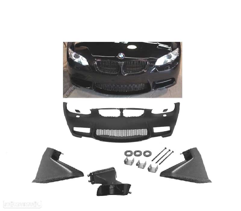 PARA-CHOQUES FRONTAL BMW E92 E93 335i 335d 06-10 LOOK M3 + CONDUTA AR - 4