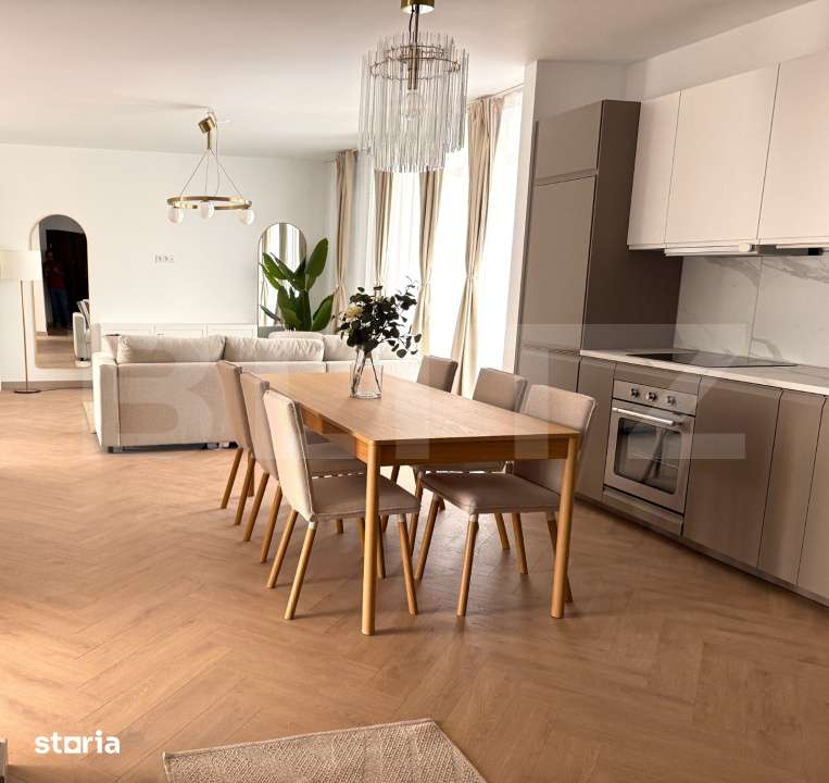 PENTHOUSE Exclusivist, mobilat, 3 camere, 2 terase panoramice, zona Li — fotografia 1