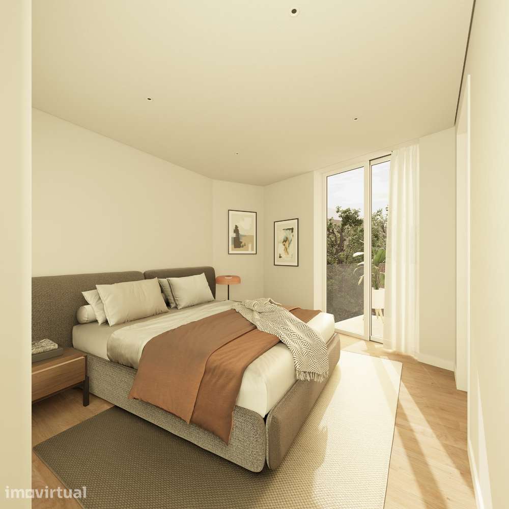 Apartamento T2 + 1 T0 | Construção 2026 | Terraço | Estacionamento - Grande imagem: 5/12