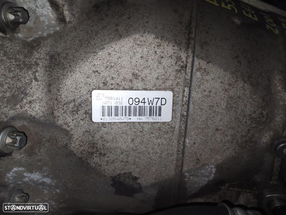 Motor Bmw 530D 235cv E60 E61 M57 306D3 2008 caixa velocidades 6HP21 - 7