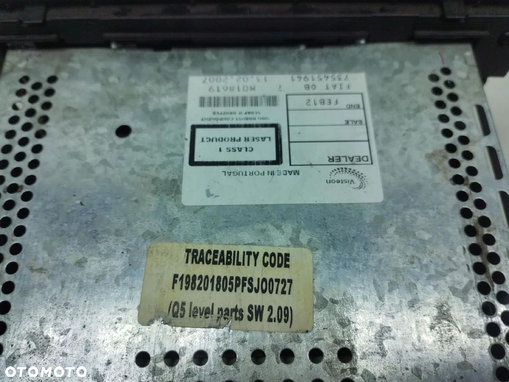 Fiat Bravo Ii Radio 735451941 - 4