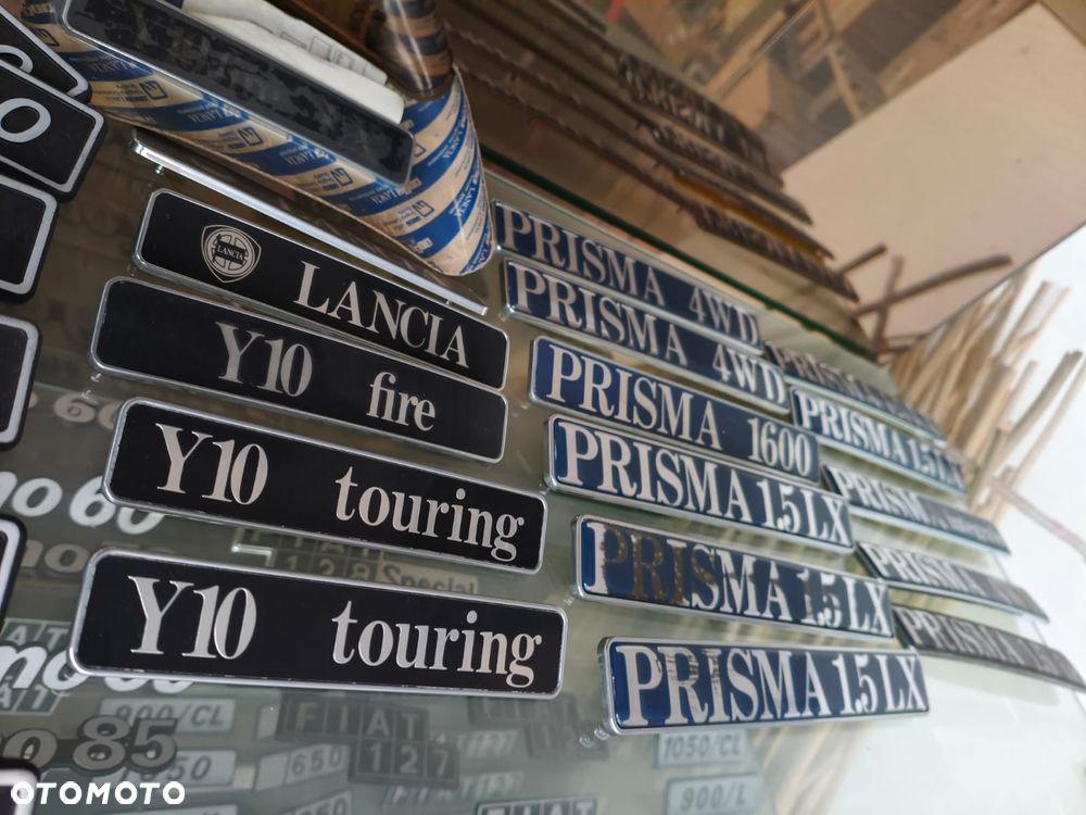 EMBLEMATY FIAT LANCIA 126 125 127 131 uno panda ritmo 1100 1500 prisma oraz inne.... - 8