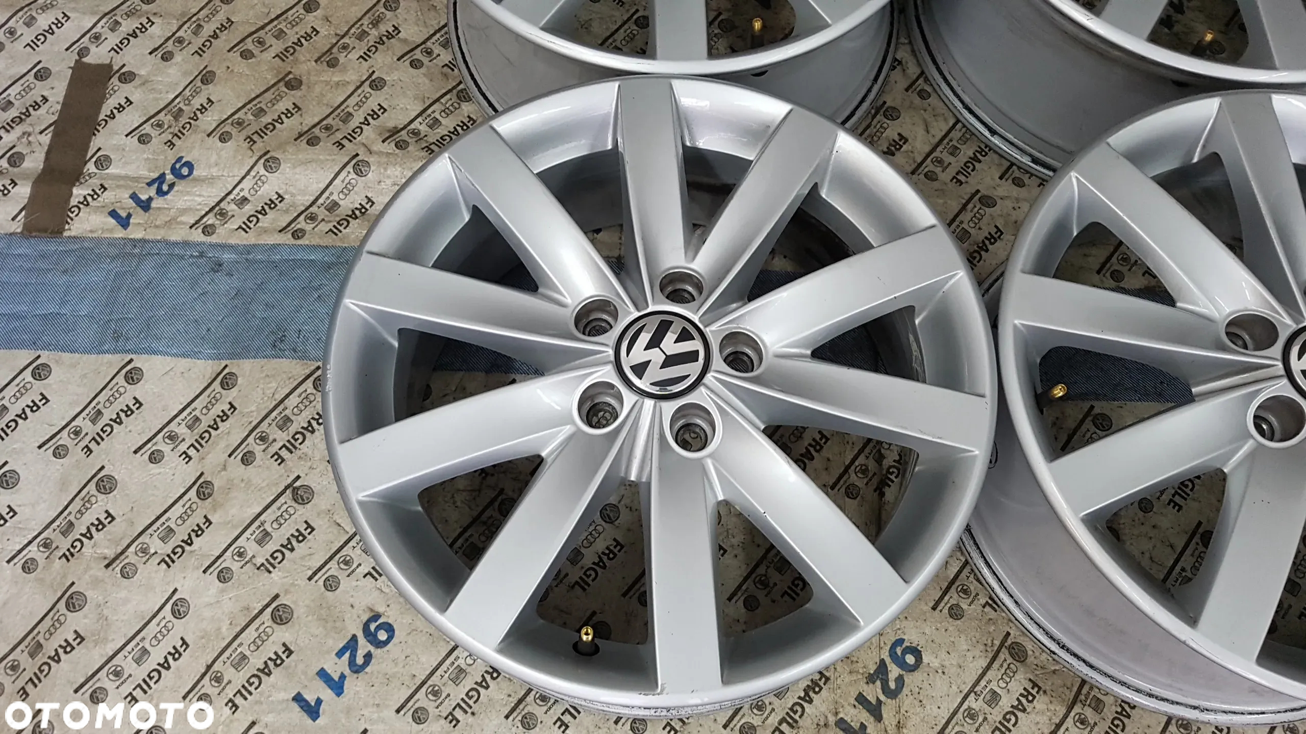 FELGI ALU VW GOLF JETTA TURAN  5X112 7JX17 ET54 - 5