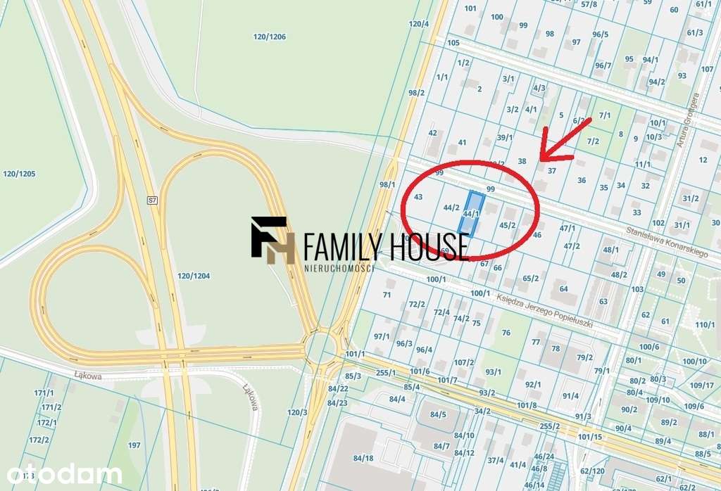 Działka o pow. 702m² Os. Place Skarżysko-Kamienna - Pełny obrazek: 3/4