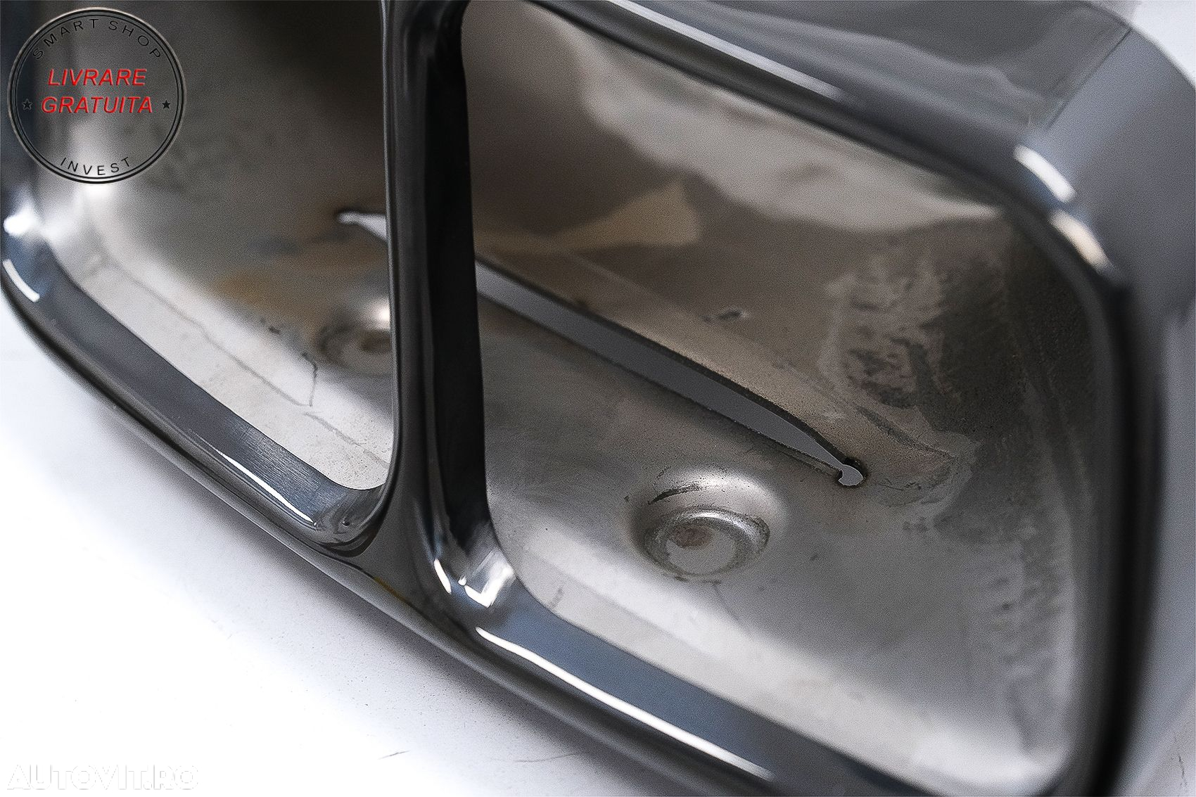 Ornamente pentru sistemul de evacuare Mercedes A-Class W176 (2012-2018) CLA W117 C- livrare gratuita - 12