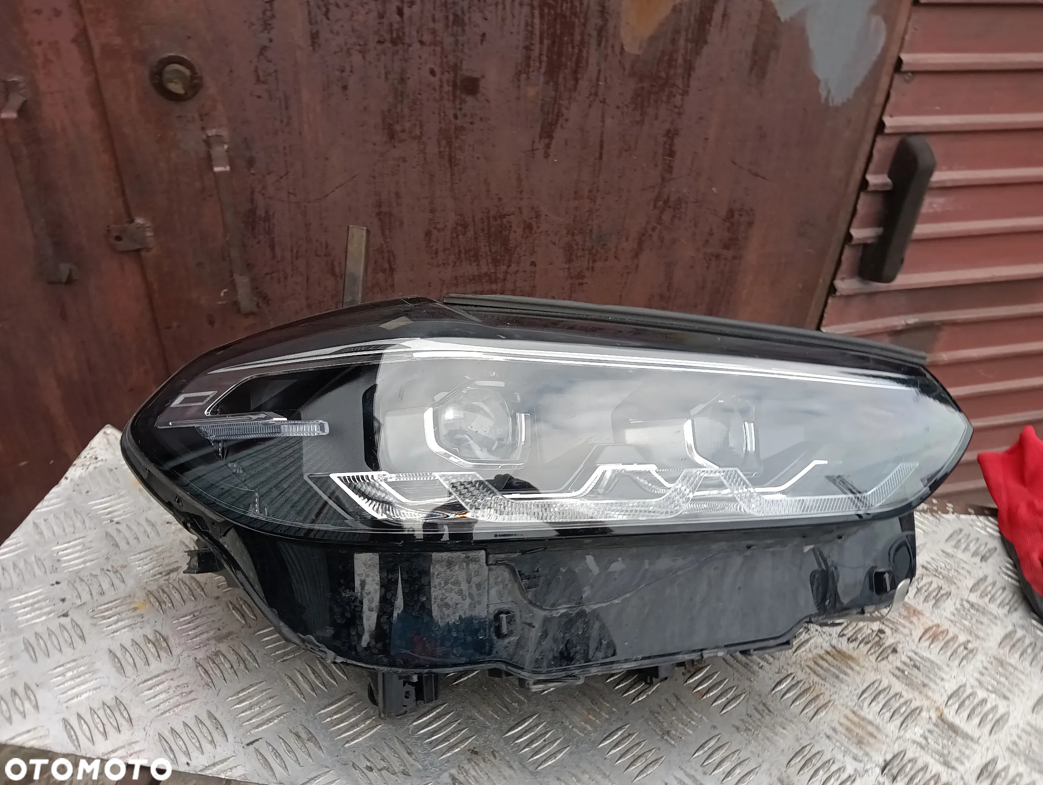 bmw x3 g01 x4 g02 full led lampa przod przednia prawa europa 5a29202 - 2