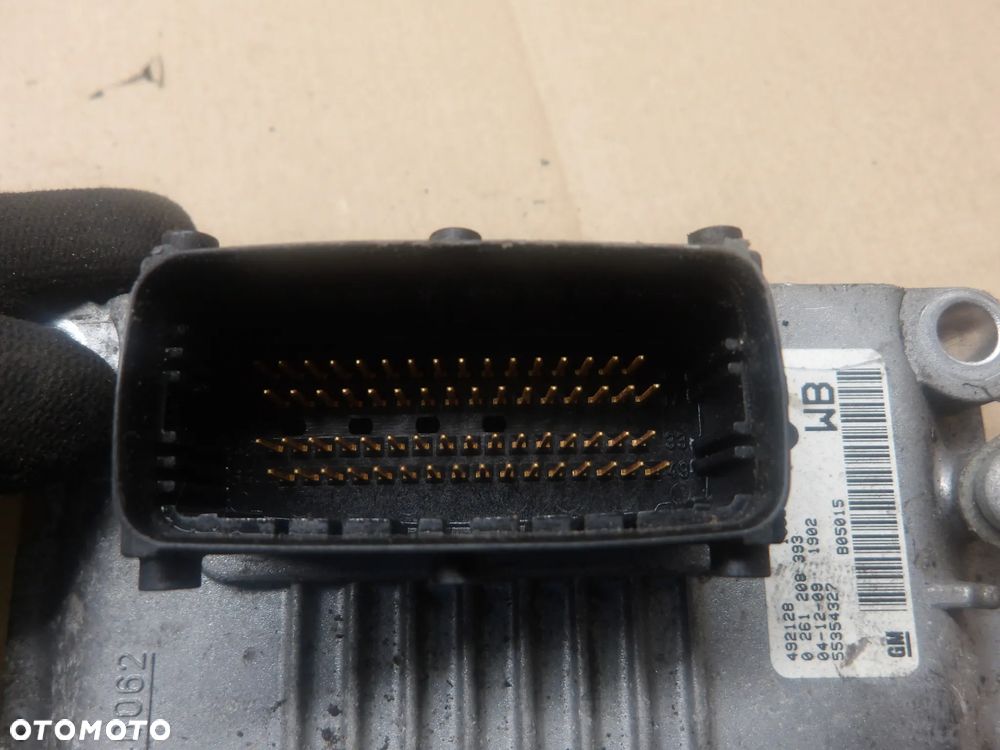 OPEL CORSA C LIFT 03-06 1.0B STEROWNIK KOMPUTER SILNIKA 0261208393 - 3