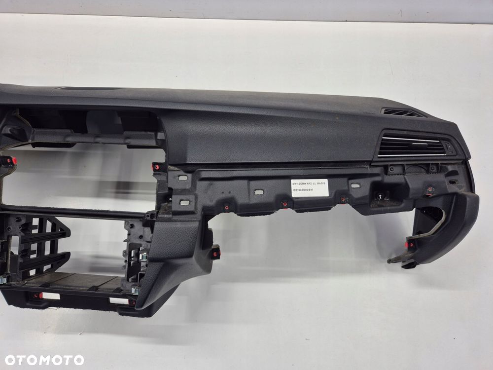 BMW 5 F10 F11 LIFT DESKA ROZDZIELCZA KOKPIT AIRBAG PASY 9166657 - 3