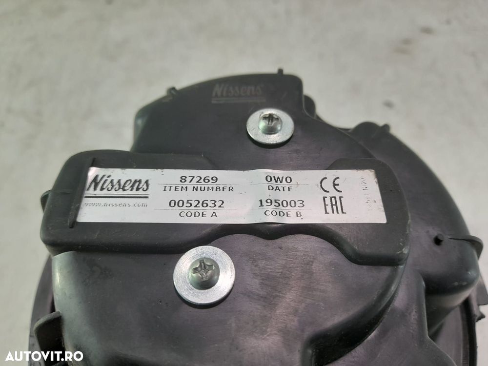 Motoras aeroterma 87269 Dacia Duster 1 [facelift] [2013 - 2017] 1.5 D - 3