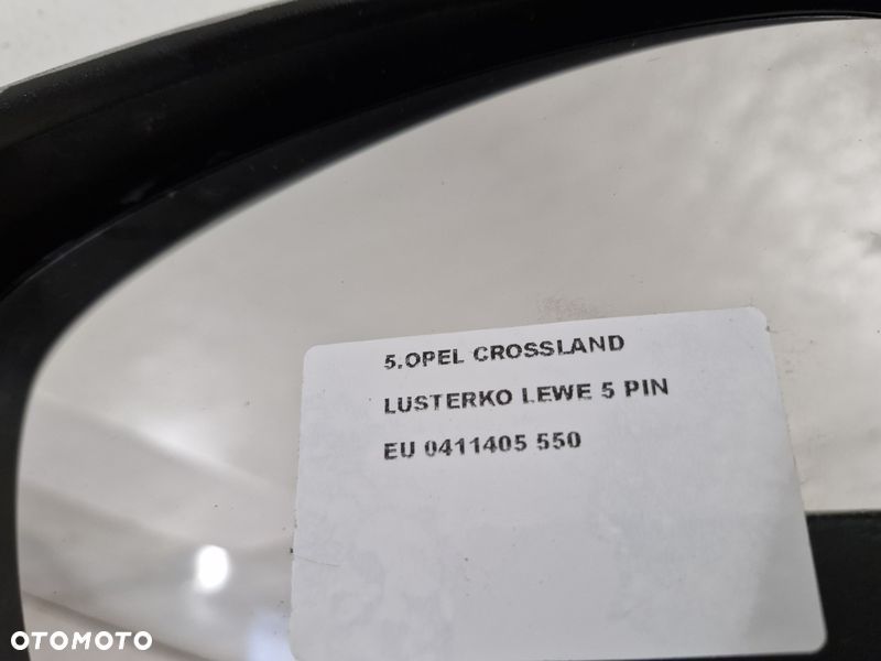 OPEL CROSSLAND X LUSTERKO DRZWI LEWE 5 PIN EU 0411405 - 6
