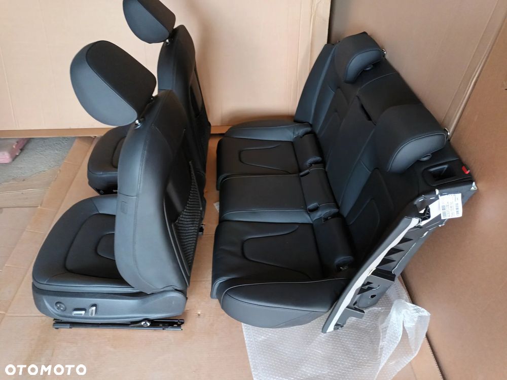Audi A5 8T Fotele kanapa skóra grzane elektryczne 37KM - 6
