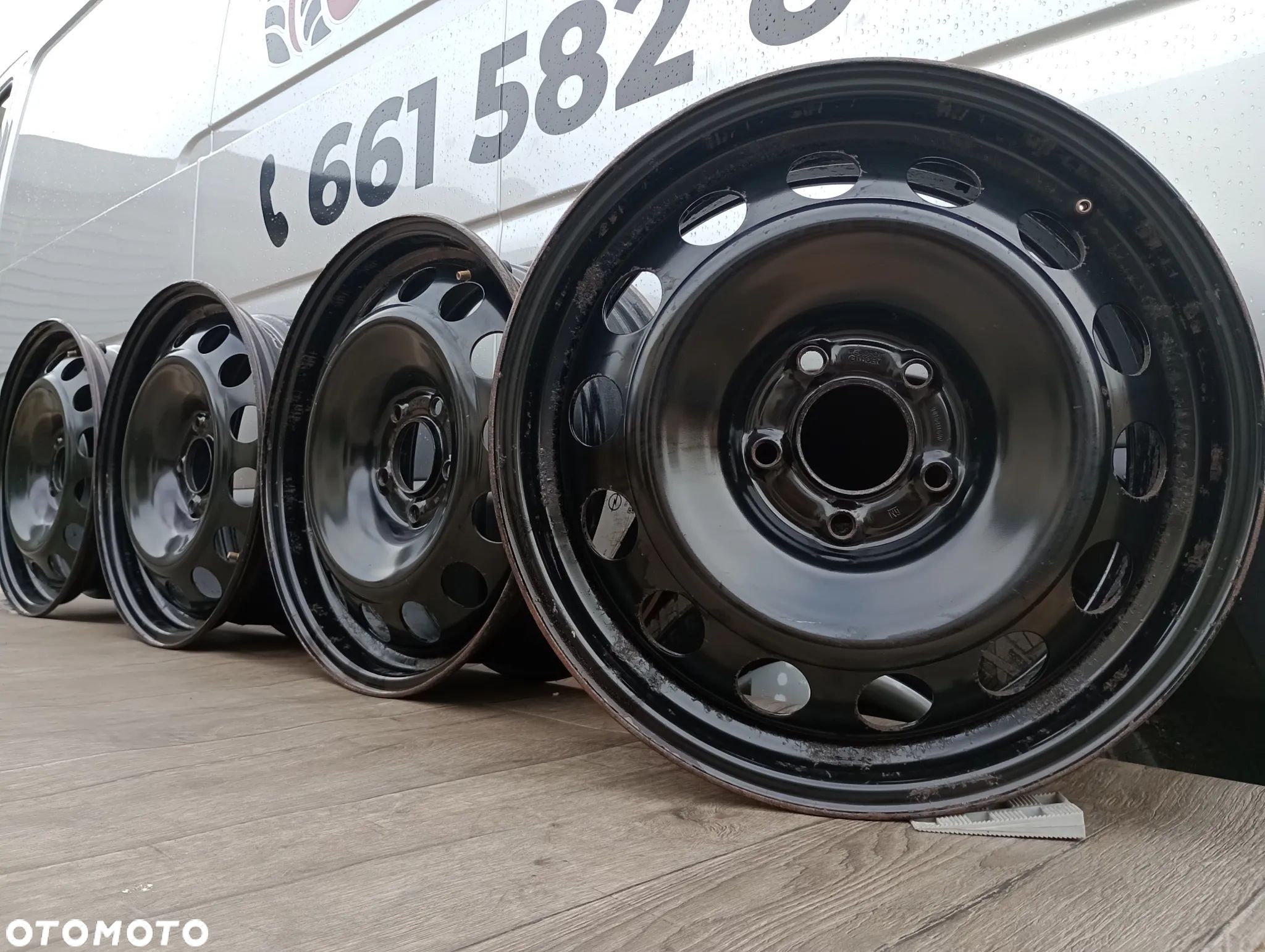 FELGI STALOWE 5x108 R16 6,5J ET47 OPEL COMBO TOYOTA PROACE CITY CITROEN BERLINGO C4 PEUGEOT 508 607 BOXER PARTNER - 1