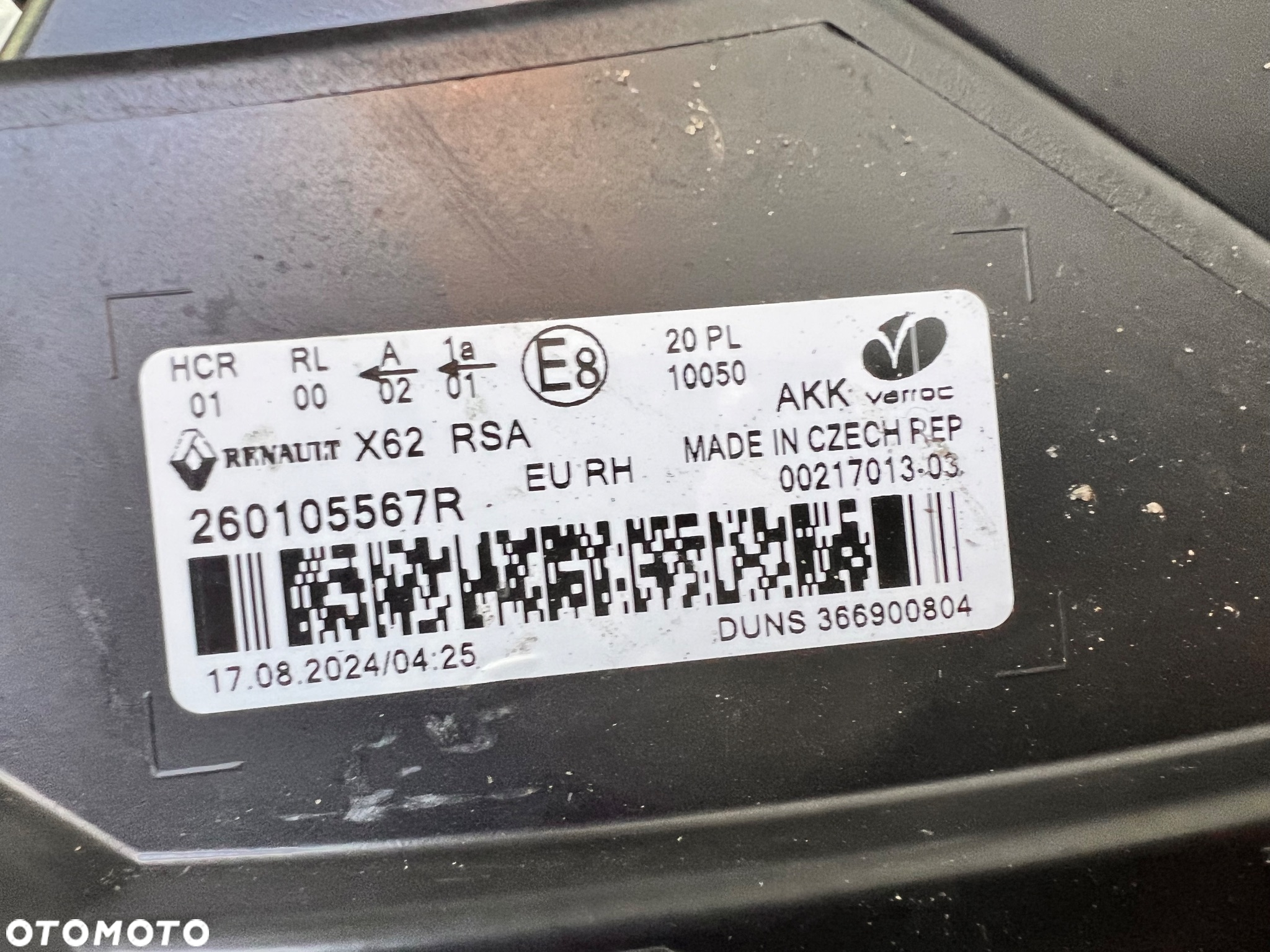 RENAULT MASTER IV LAMPA PRZEDNIA LEWA lub PRAWA - 9