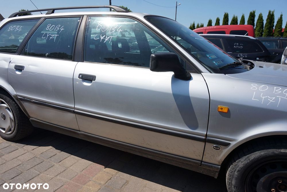 DRZWI PRZEDNIE PRAWE 80 B4 LY7T  AUDI 1991-1996 - 5