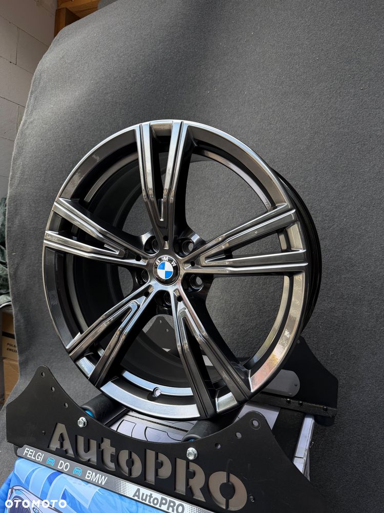 Oryginale alufelgi M pakiet 5x112 19 felgi 8j ET30 9j ET44 BMW seria 3 G20 G22 G30 G31 F44 G22 G23 G32 F39 G60 G01  G11 G12 G42 X2 U06 Z4 G29 xDrive jak Styling 664 grafitowe Japan Racing Carbonado - 10
