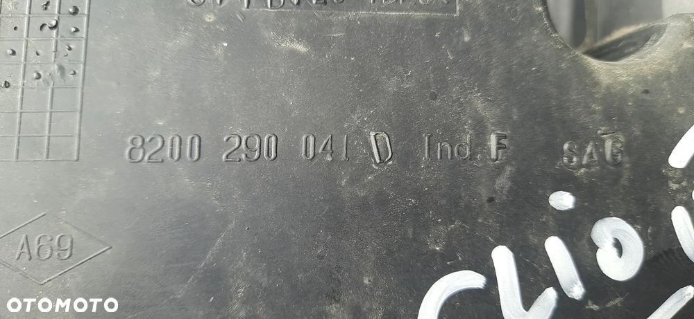 Renault Clio III Clio 3 FL 3 Lakier dv369  tył Belka zderzaka 8200807041 , ślizg mocowanie zderzaka tył 8200290037 8200290041nadkole tył 8200781187 82002891943 8200781186 8200289942 , Nadkole lewy przód 8200289945 - 18