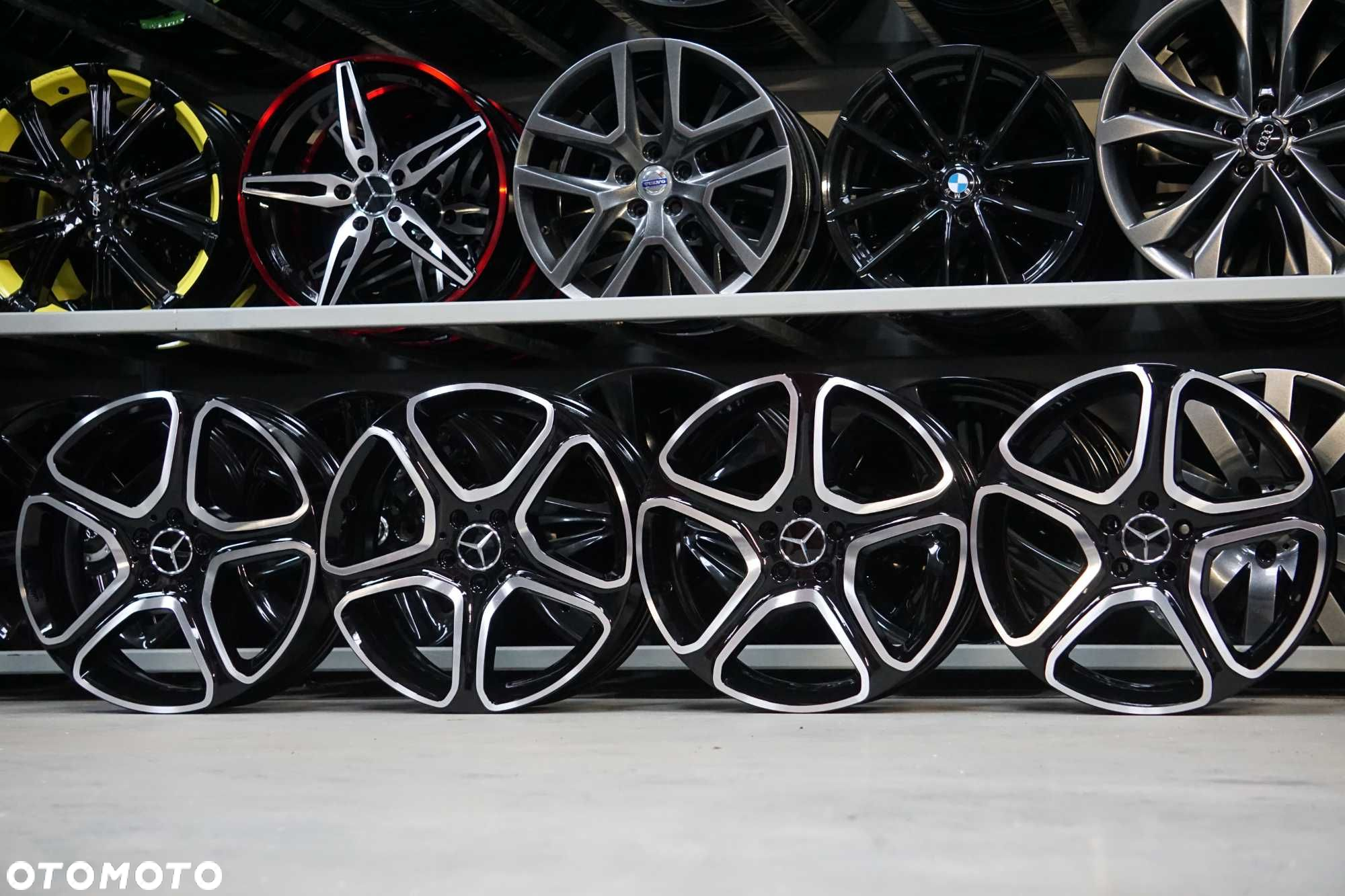 Alufelgi oryginał Mercedes GLK 5x112 7,5Jx19 et47 czarny polysk i cnc - 8