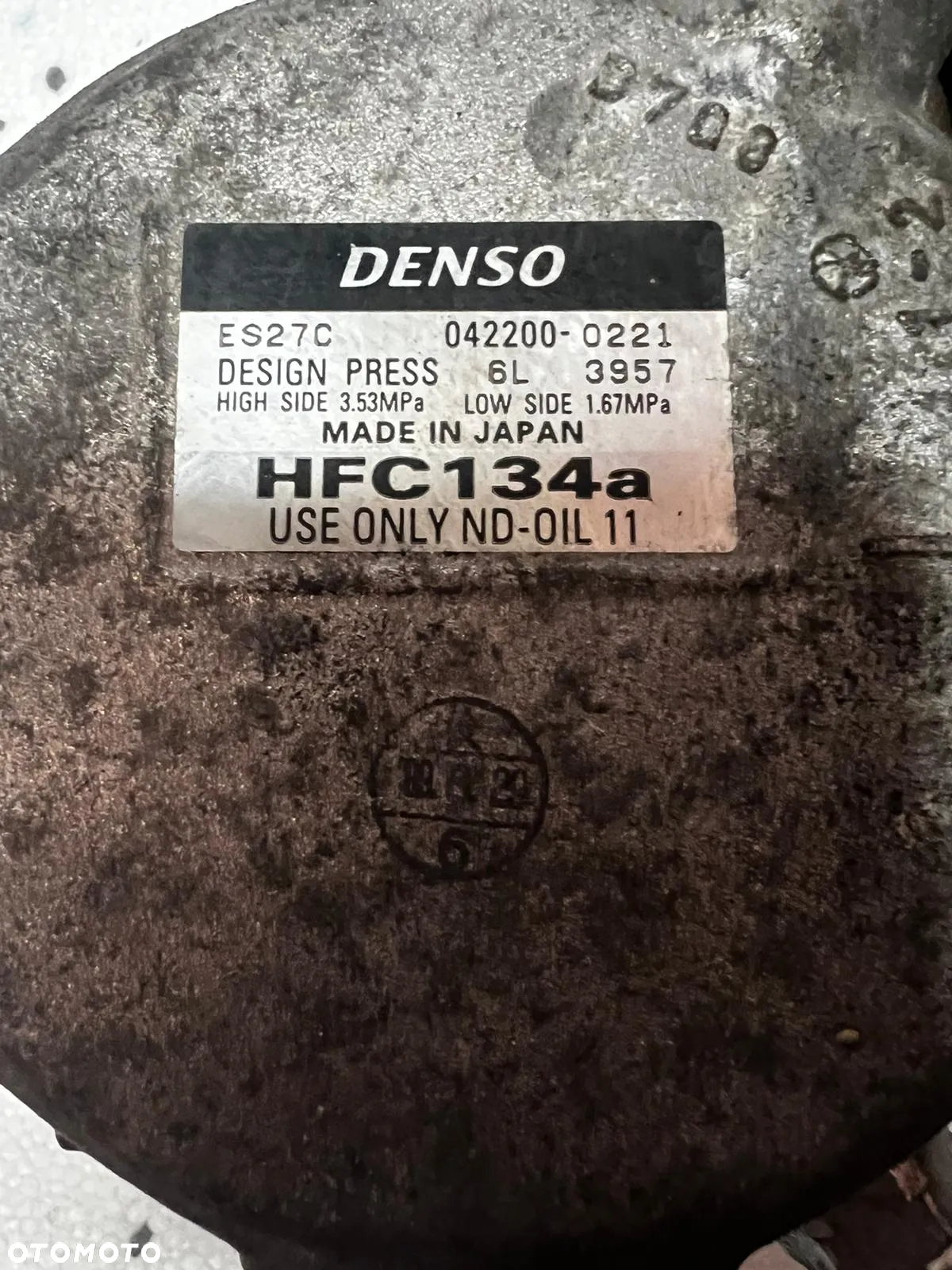 SPRĘŻARKA KLIMATYZACJI LEXUS RX450H 042200-0221 GWARANCJA FV - 3