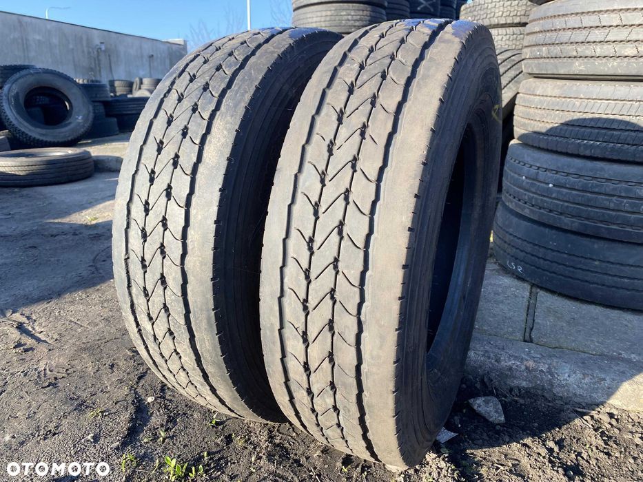 Opony używane przednie 215/75r17.5 GOODYEAR KMAX S Przód 7-8mm - 1