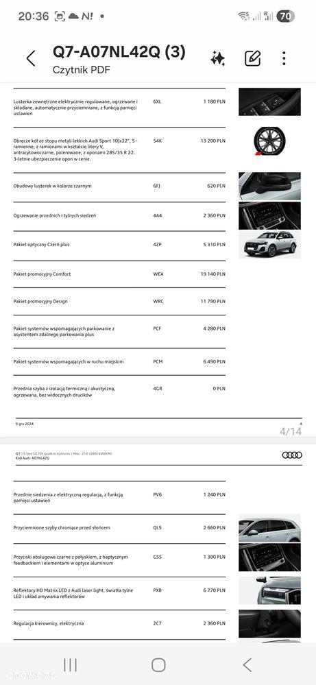Audi Q7 50 TDI mHEV Quattro Black Edition Tiptr - 30