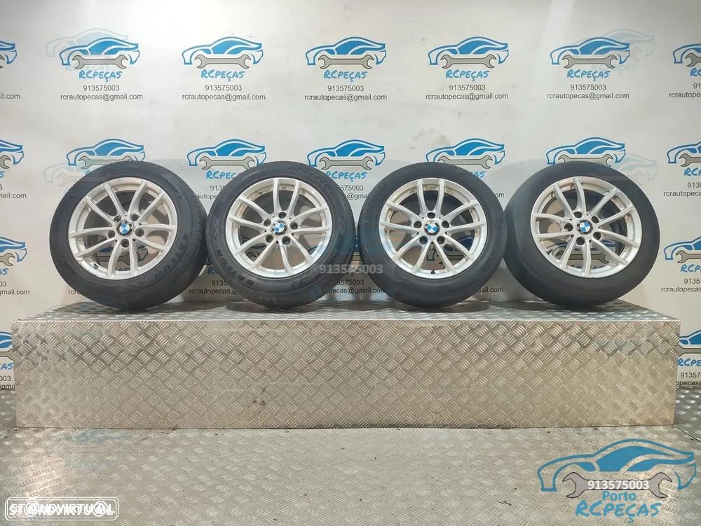 - Conjunto Jantes 16" BMW Style 378 - 7J | ET40 | 5x120 - Originais | Jante | 36316796202 | 6796202 | 205 55 16 | 5 x 120 | 16 Polegadas | F20 | F21 | F22 | F23 | LCI - 12