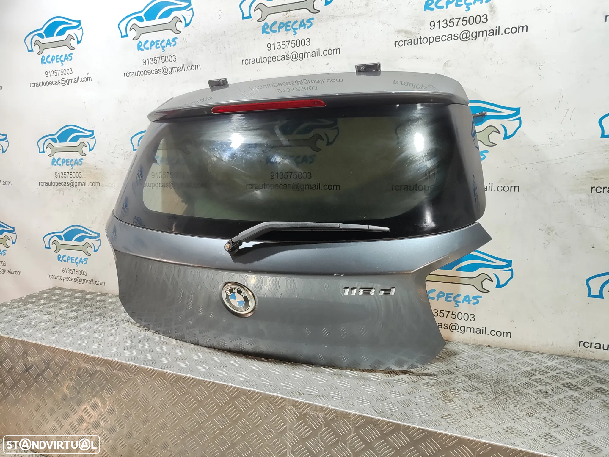 Porta Tampa Mala BMW Serie 1 F20 F21 Pré LCI 2011 - 2015 - 3