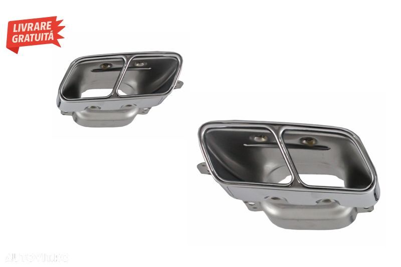 Difuzor Bara Spate cu Ornamente toba si Grila Centrala Panamericana Mercedes A-Cla- livrare gratuita - 7