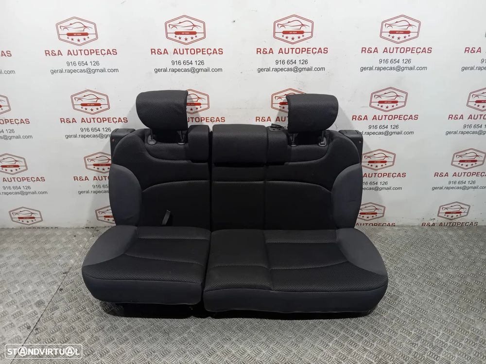 Conjunto de Bancos Trás Traseiro Fiat Stilo 3VR Imaculados Tecido Original - 1