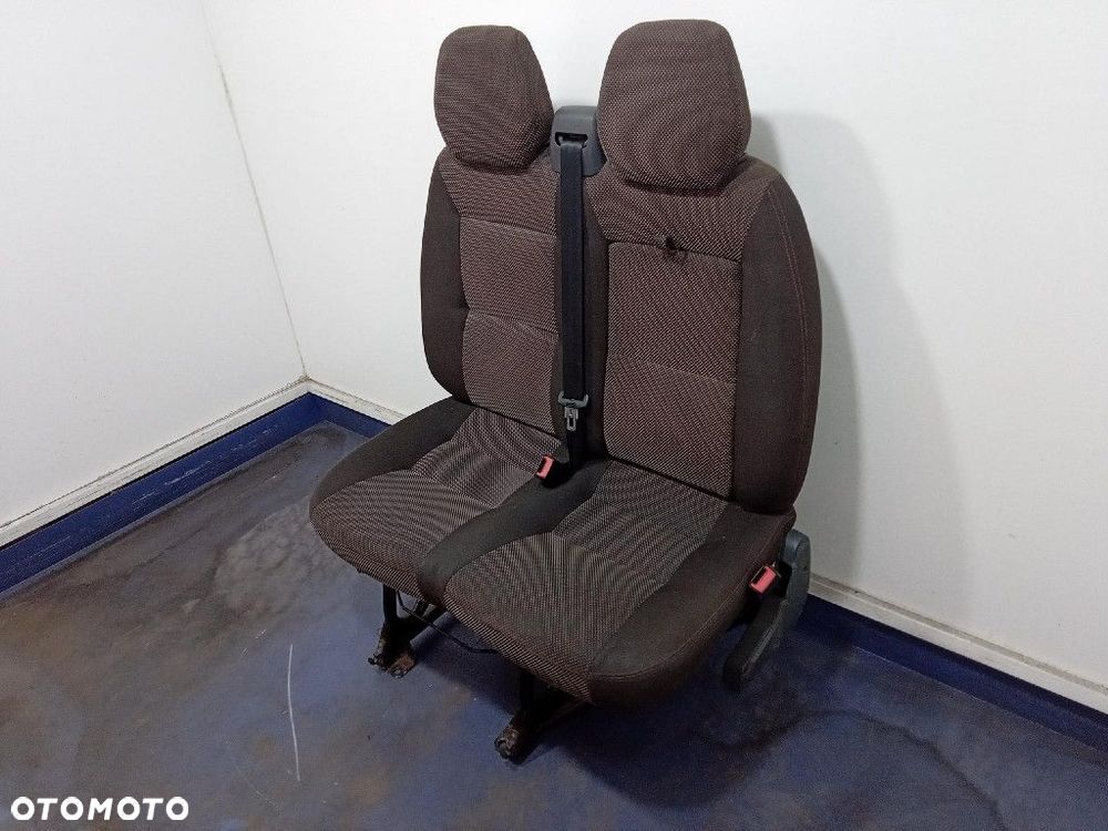 PEUGEOT BOXER II DUCATO III LIFT 14- FOTEL PASAŻERA PODWÓJNY DWÓJKA - 2