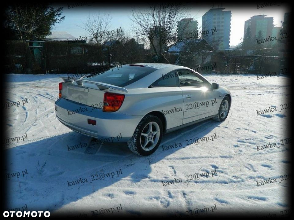 TOYOTA CELICA LOTKA SPOILER NA KLAPĘ PODKŁAD!! - 10