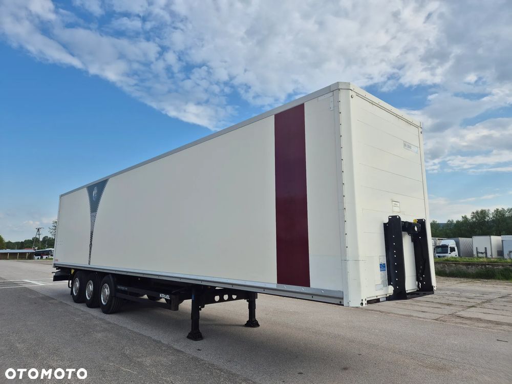 Kögel IGŁA INPOST DPD DHL ! ROLETA z Niemiec JAK NOWA / SAF PODNOSZONA OŚ / z Niemiec / TOP STAN 2015/  KOFFER KONTENER IZOTERMA ISO ISOKOFER ISOTERM GRUBY GRUBA AMAZON - 19