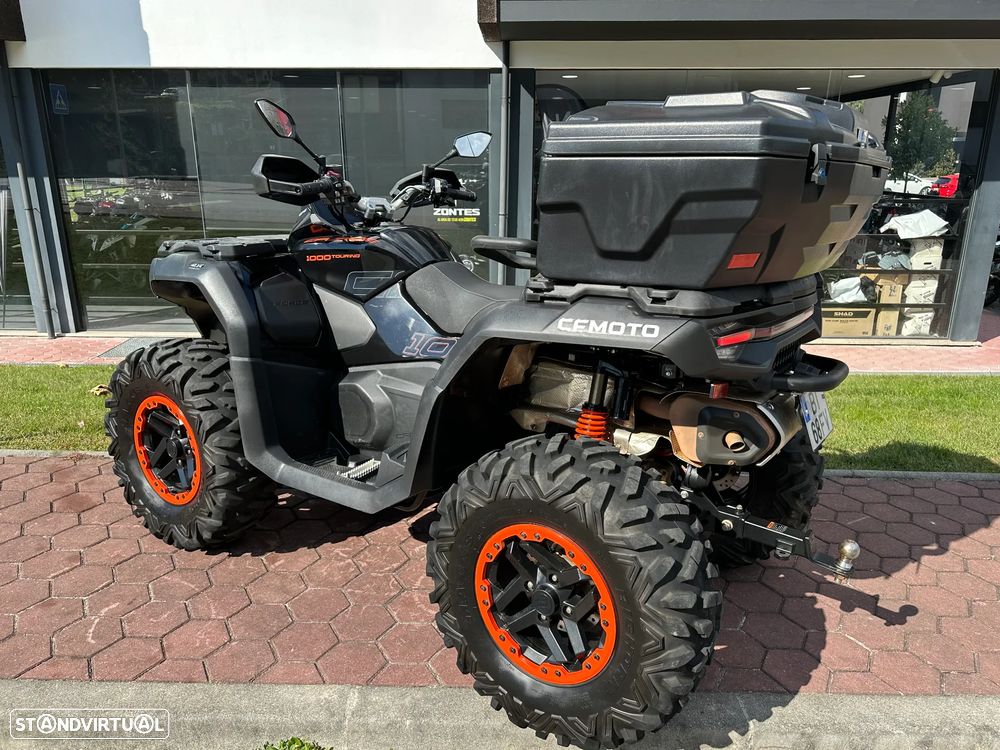 CF Moto C Force deslimitada, top case, pneus maxxis - 3