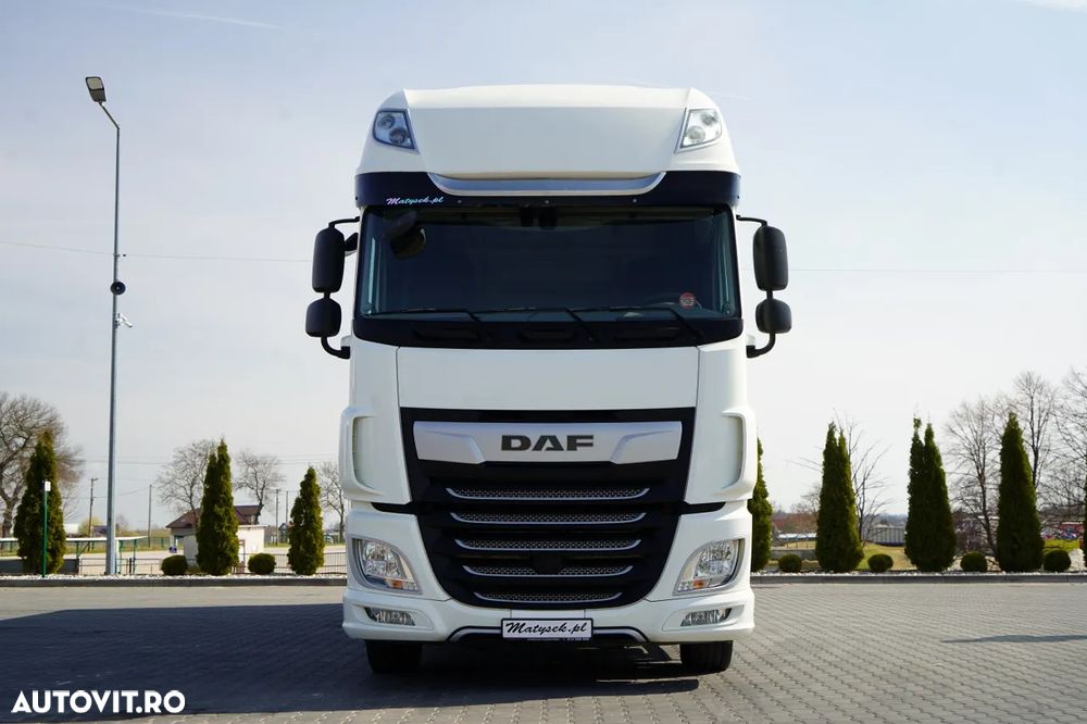 DAF XF 480 / SOLO  7,7 m/ CORTINĂ / 6X2 / PUNTE RIDICATĂ / - 10