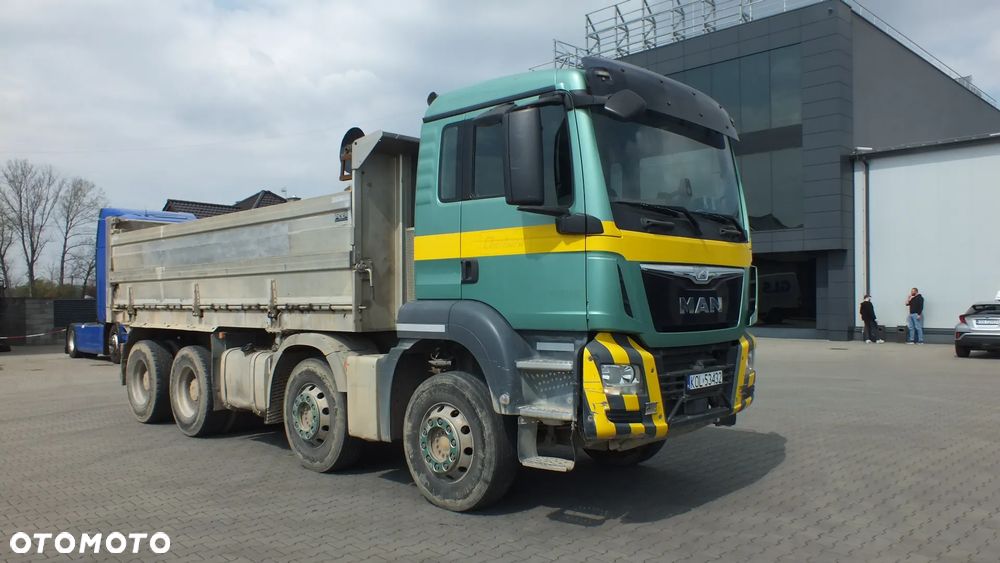 MAN MAN TGS  8X4 wywrotka 3-str  2016r, - 3