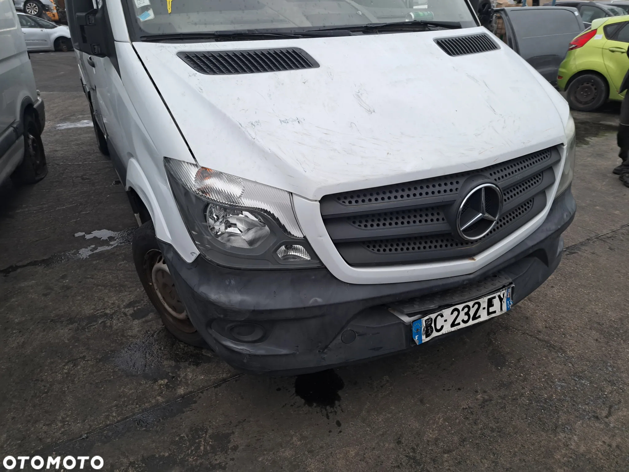 Mercedes sprinter 906 lift przód kompletny maska błotniki lampy pas przedni kompletny chłodnice belka wzmocnienie 2.2 - 4
