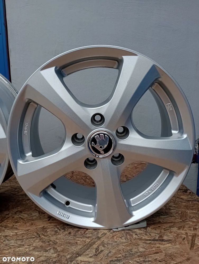 FELGI ALUMINIOWE 5x112 R16 7J ET42 57,1 SKODA OCTAVIA SUPERB VOLKSWAGEN AUDI - 7
