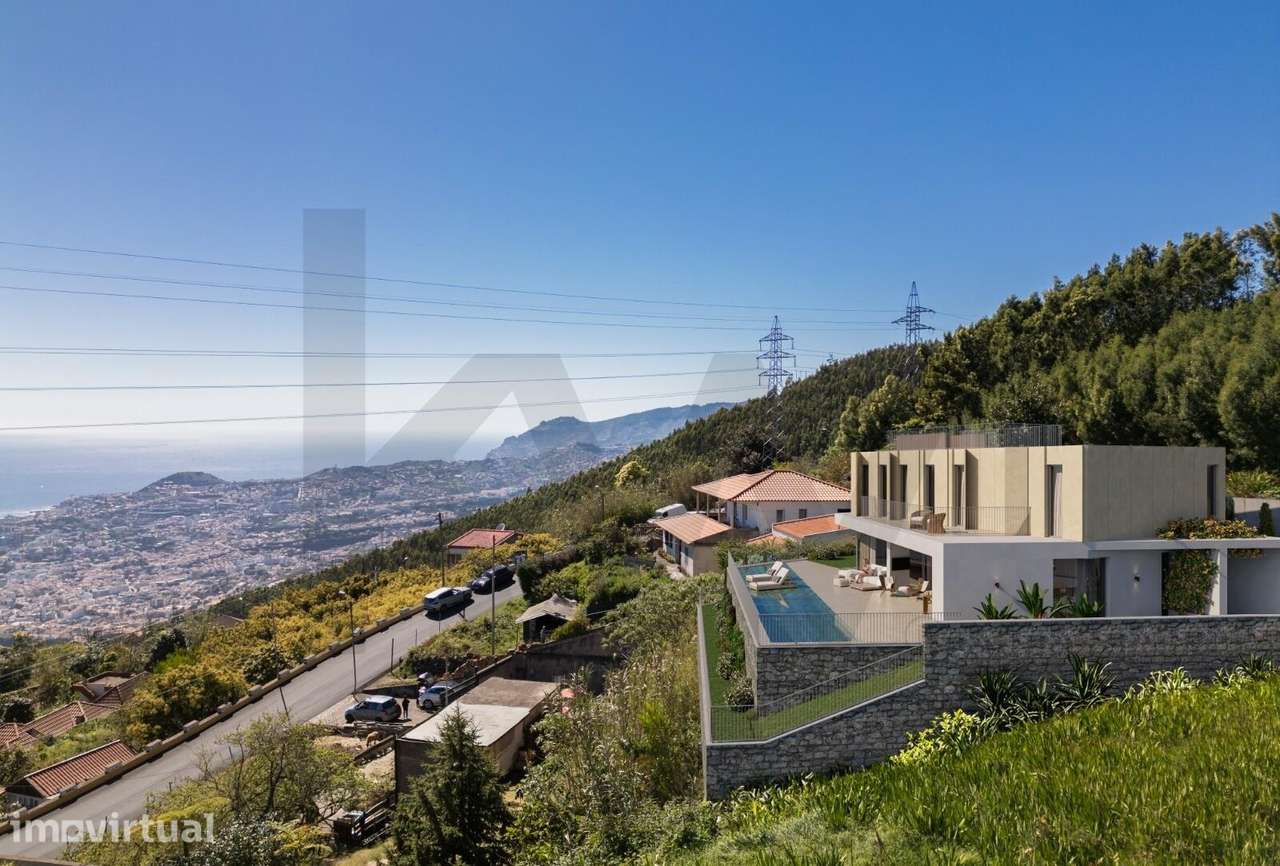 Terreno com Projeto Aprovado  Moradia Unifamiliar com  Vista Deslumbra - Grande imagem: 2/22