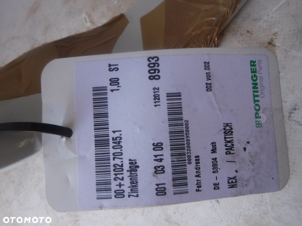 ramie palca lewe pottinger zgrabiarki przetrząsarki - 2