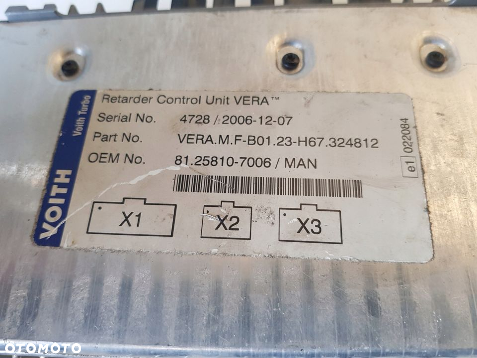 STEROWNIK KOMPUTER MODUŁ INTANDERA INTANDER MAN 81258107006 - 4