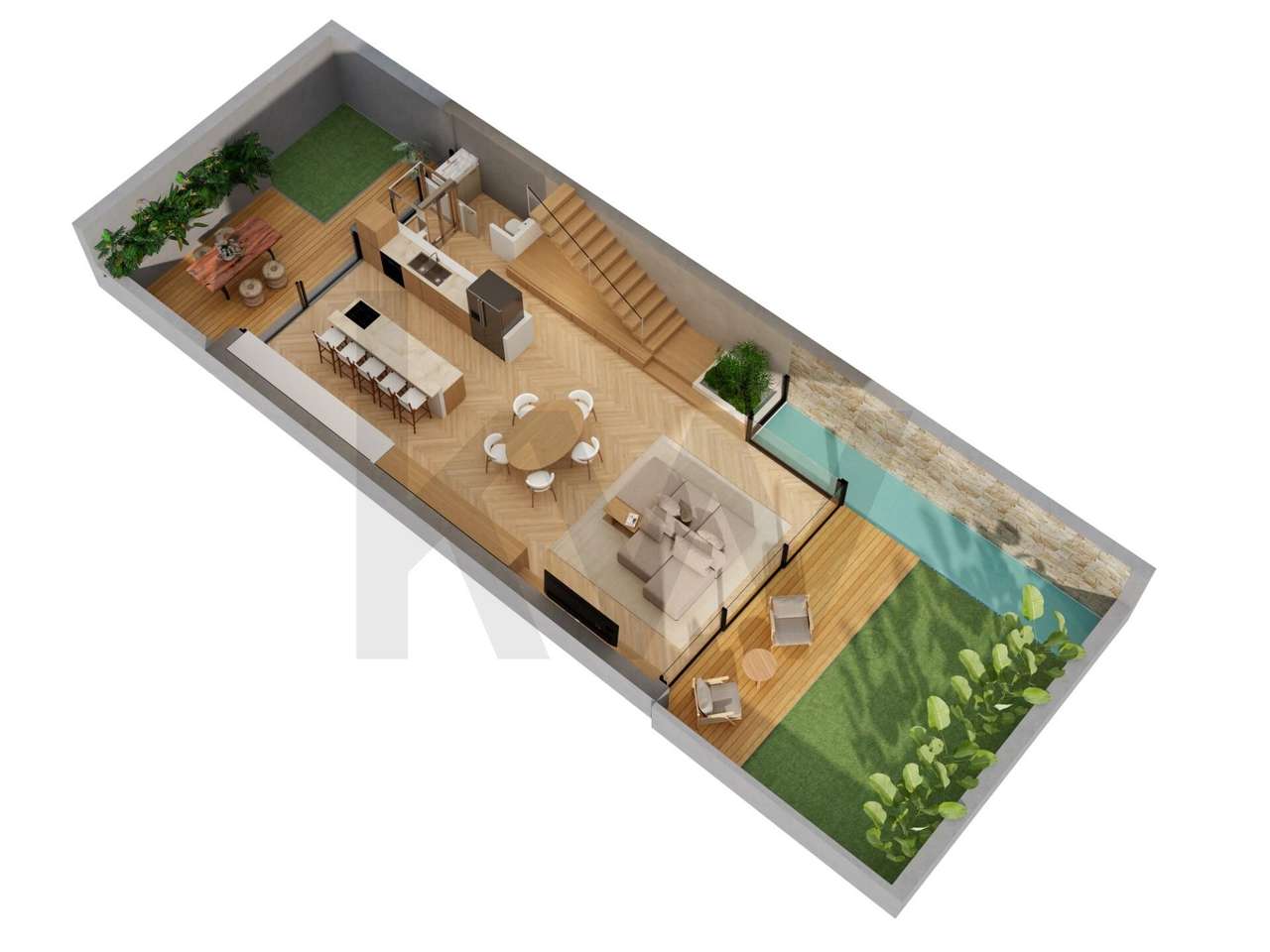 Terreno Urbano para Moradia T4 de Luxo - Vistas de Rio e Mar – Fluvial - Grande imagem: 5/17